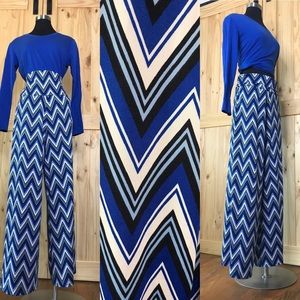 Zac & Rachel zigzag high waisted pants